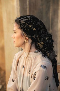 קטיפה צרובה | velvet gold מרובע