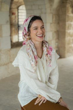 Gold vintag | פרחי פוקסיה מרובעת